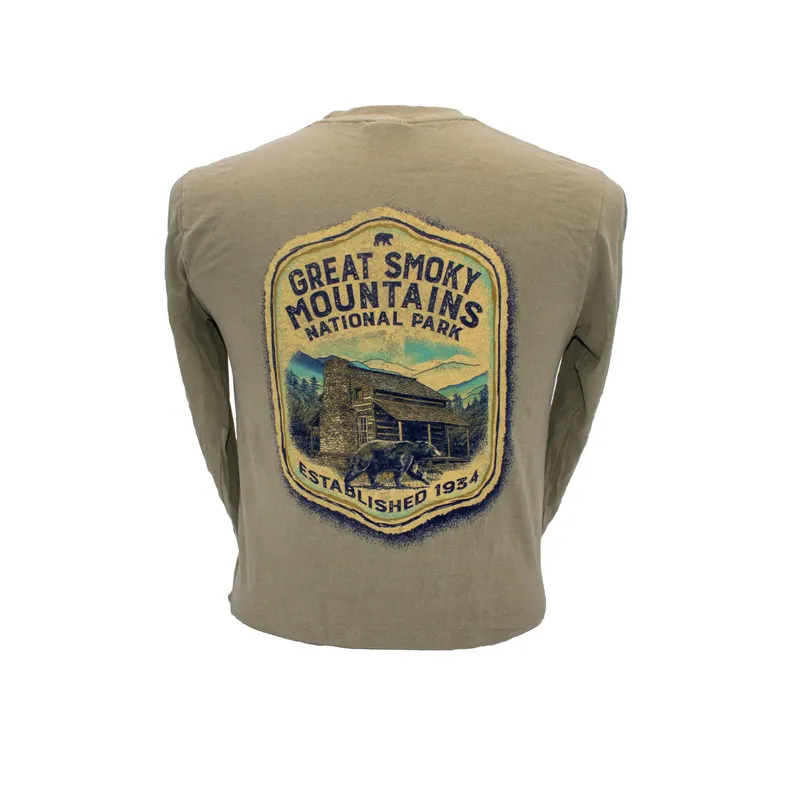 Historic Cabin Long Sleeve Shirt