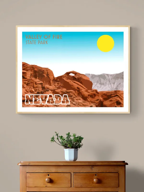 Valley Of Fire State Park Print