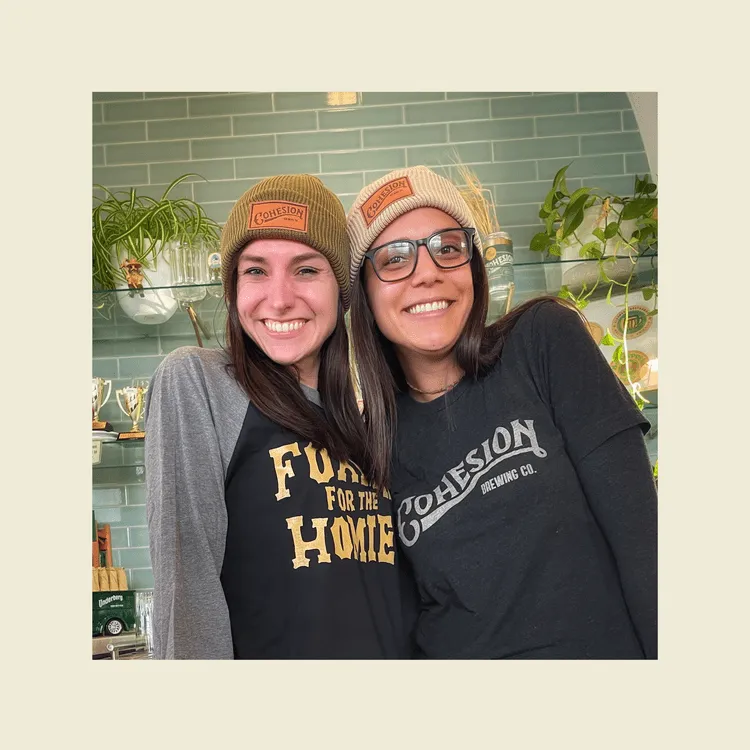 Cohesion Leather Patch Beanie