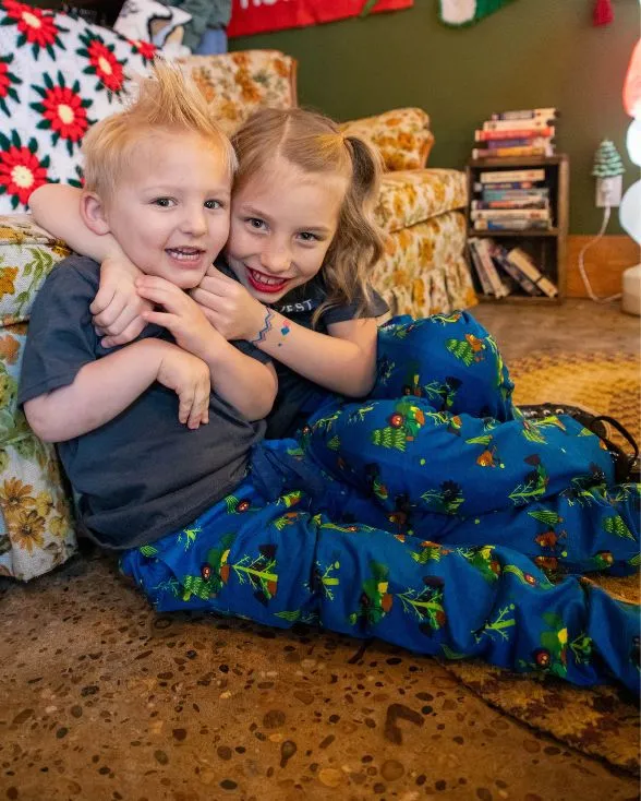 Youth Cryptid Buddies West Virginia State Parks Pajama Pants