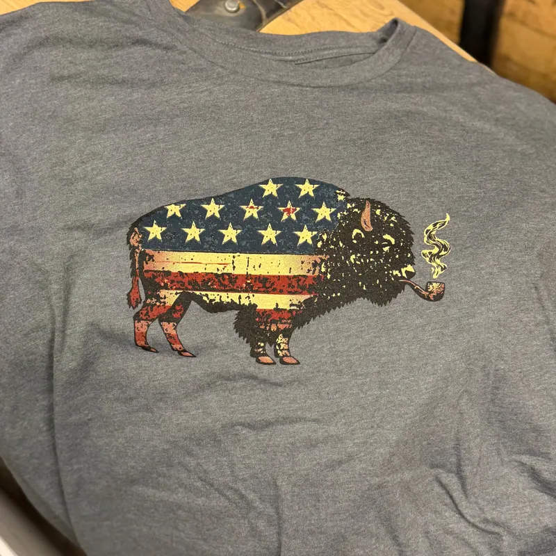 American Mike Bison Tee