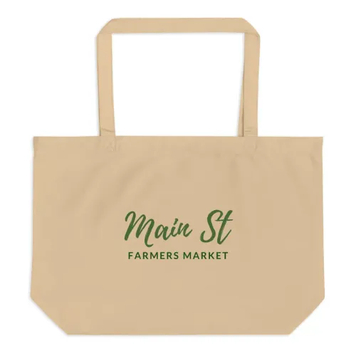 Main St Farmers Market Canvas Tote