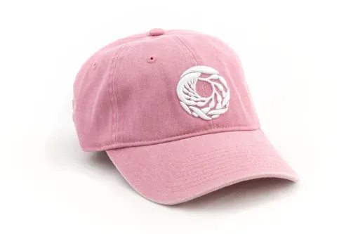 Pink Logo Baseball Hat