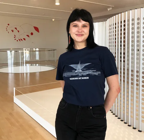Milwaukee Art Museum Blueprint Tee