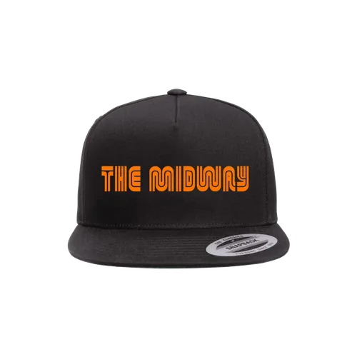 The Midway Orange Snapback Hat